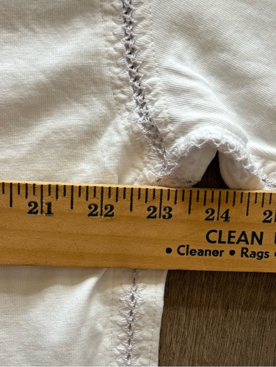 New! Madewell Women's Embroidered Boxy Knit Tee - Oversized - Picture 3 of 6